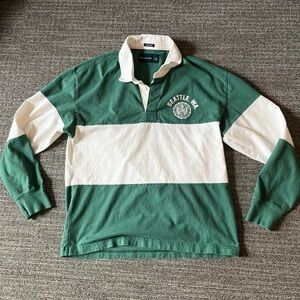 Abercrombie polo shirt #polo #striped #abercrombie